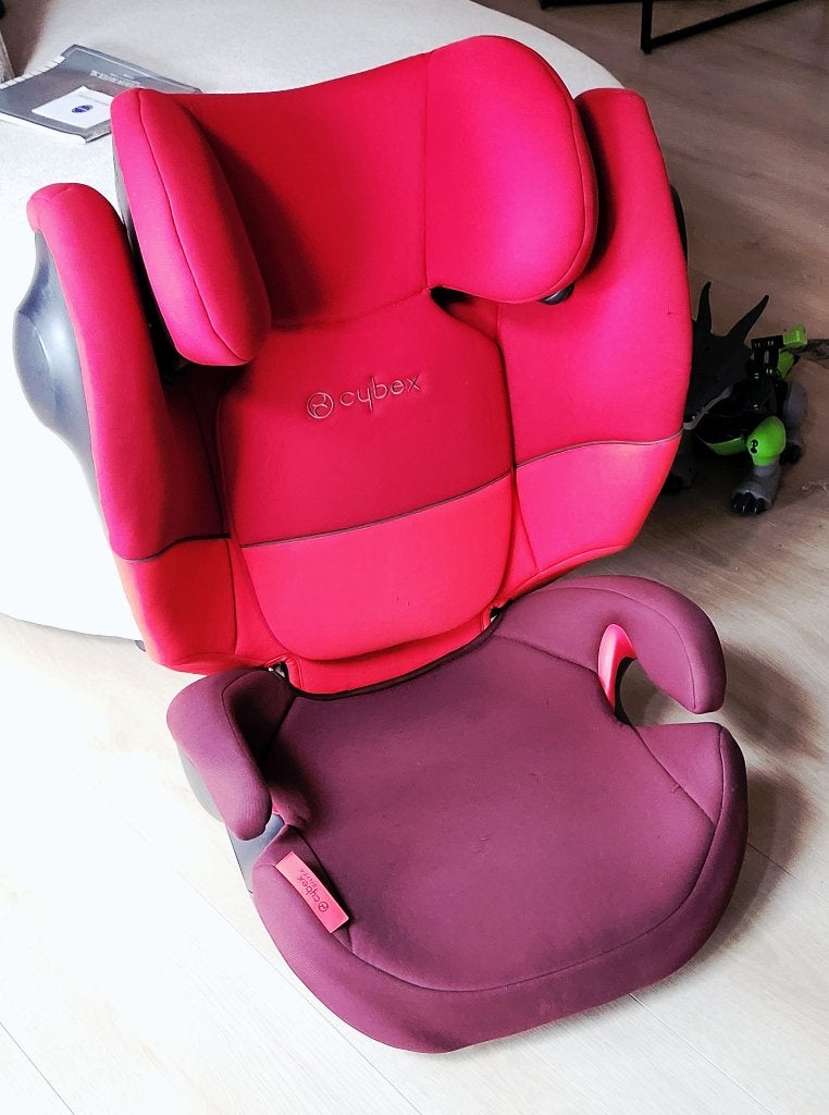 Cybex Solution M-Fix SL - 15-36 kg - Gewassen - isoFix, Gebruikt, 15 t/m 36 kg, Zijbescherming, Isofix