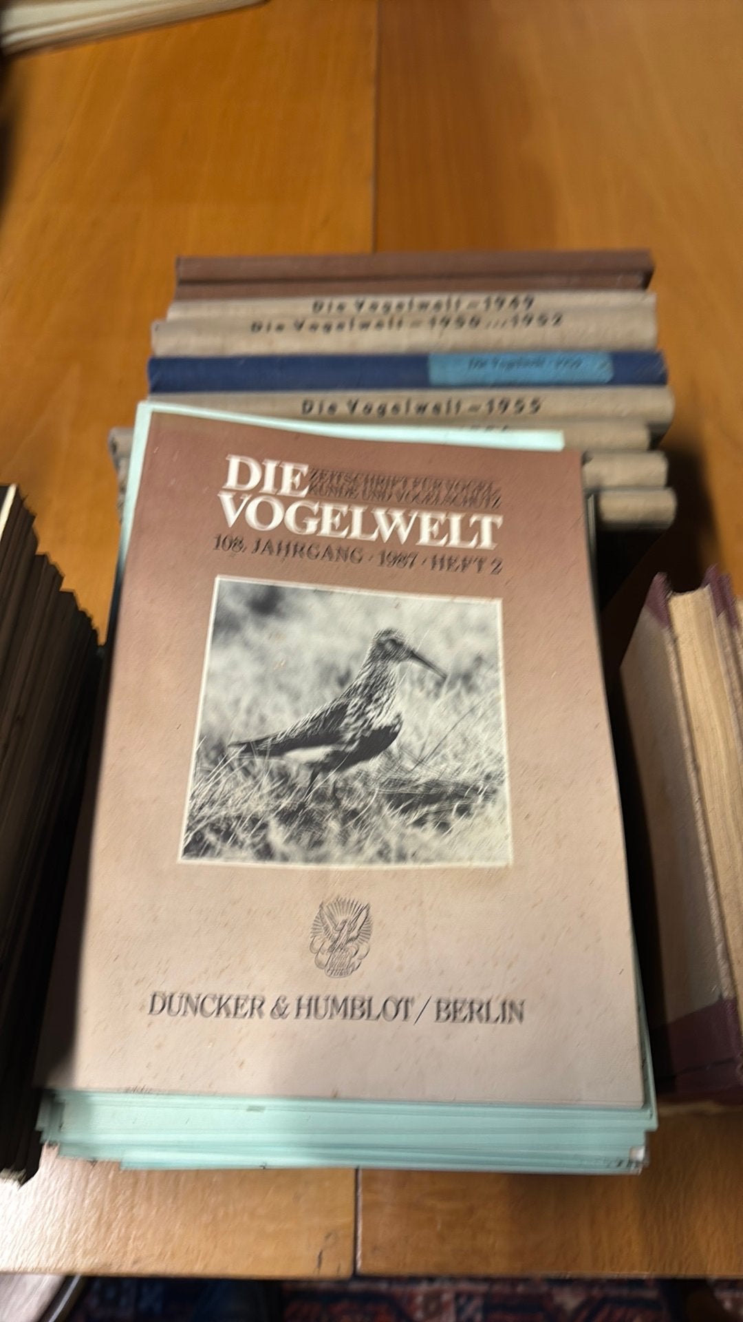 Die Vogelwelt -, Ophalen, Gelezen, Vogels