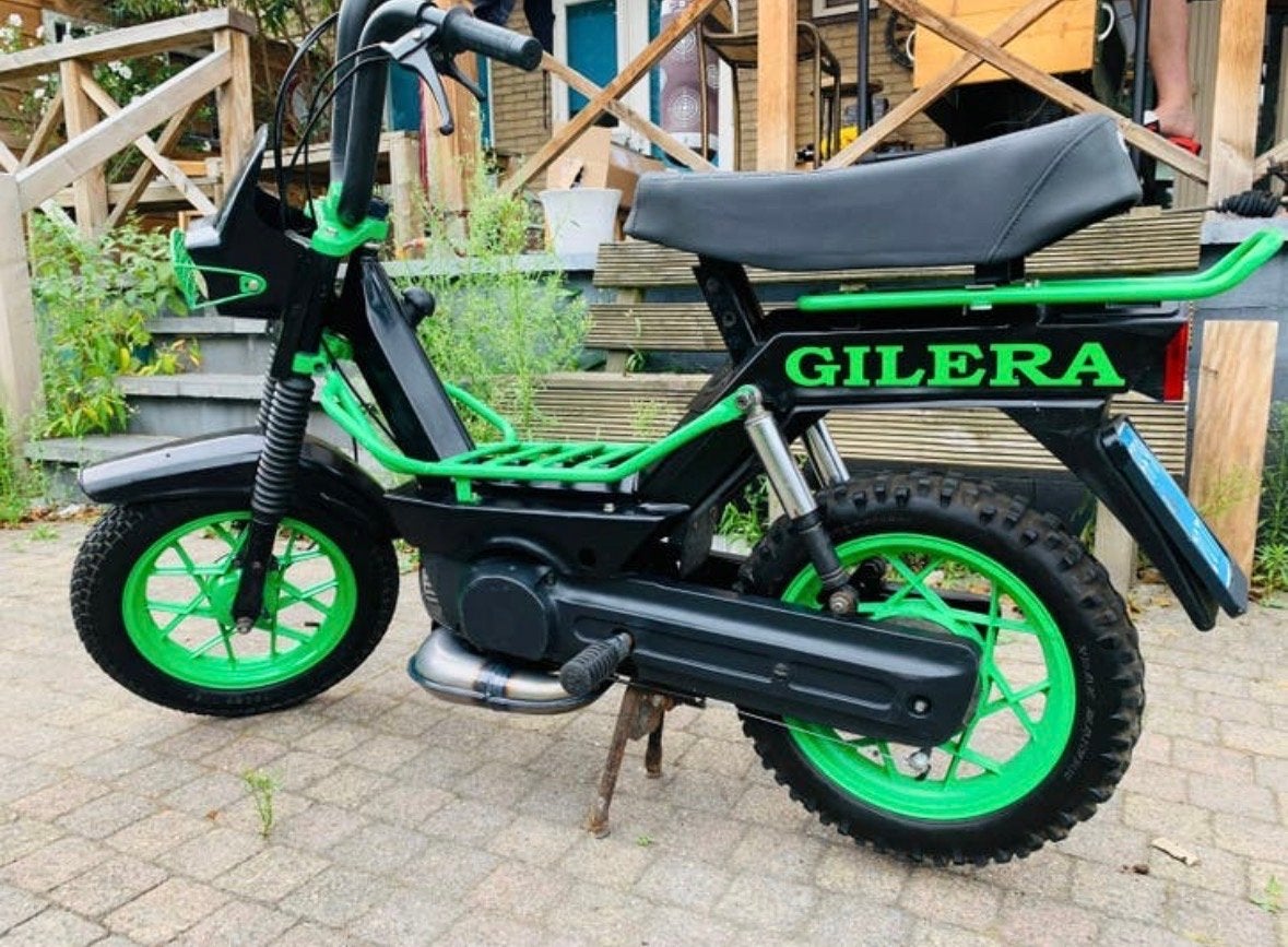 Gilera Citta Brommer, Fietsen en Brommers, Ophalen, Gebruikt, Maximaal 45 km/u