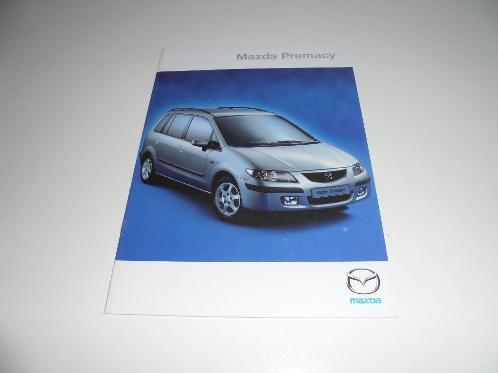brochure Mazda Premacy modellen 2000, Ophalen of Verzenden, Zo goed als nieuw, Mazda