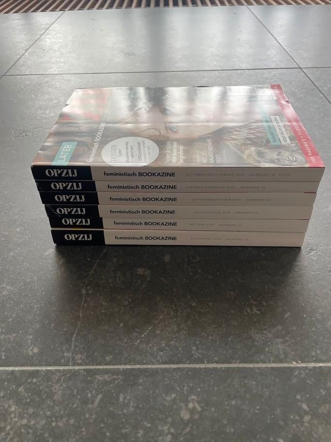 6 OPZIJ BOOKAZINE 2024 2025., Boeken, Ophalen of Verzenden, Zo goed als nieuw, Damesbladen