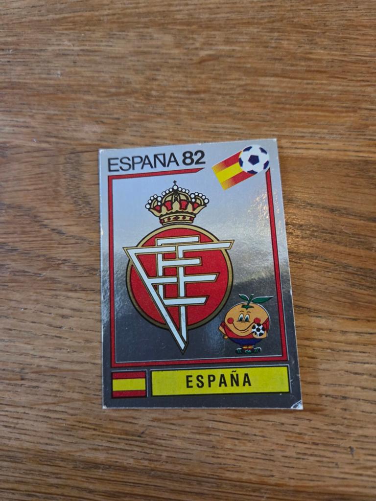 Panini WK 82, Ophalen of Verzenden, Zo goed als nieuw, Buitenlandse clubs, Poster, Plaatje of Sticker