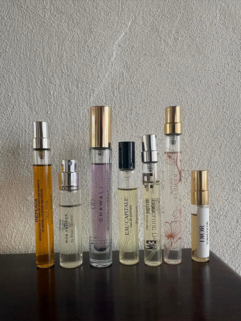 Collectie Niche Parfum Travel Sprays - Diverse Merken, Ophalen of Verzenden, Zo goed als nieuw