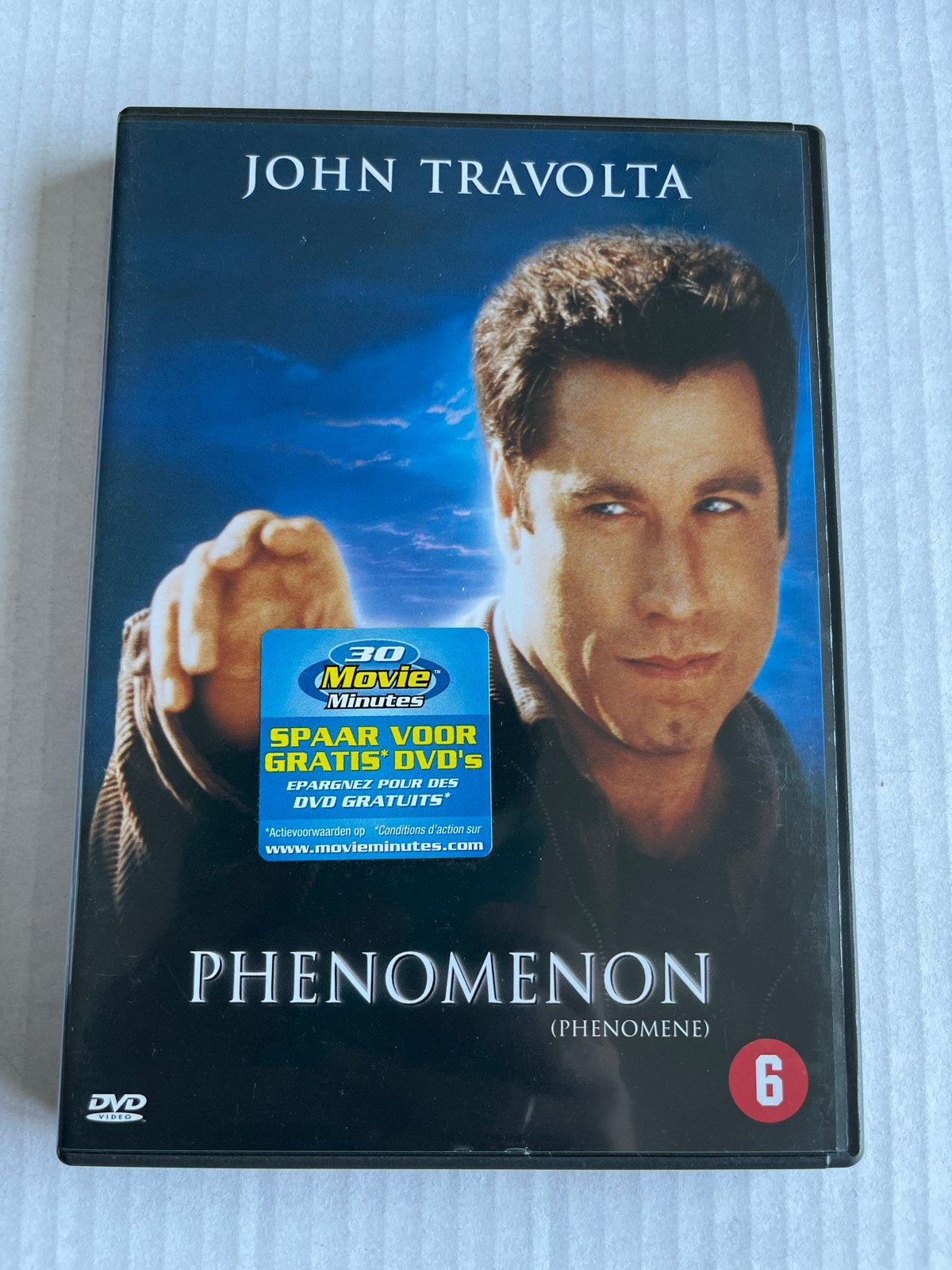 Phenomenon (DVD) met John Travolta, Nederlands, Ophalen of Verzenden, Vanaf 6 jaar, Gebruikt
