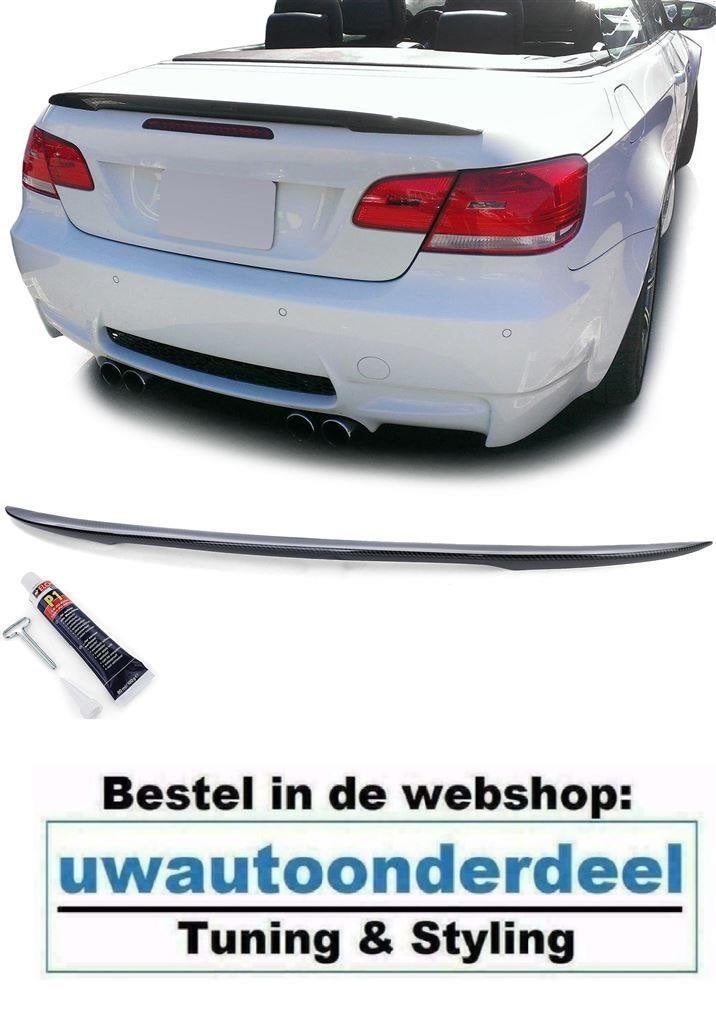 Spoiler Achterklep Carbon Look Voor Bmw 3 Serie E93 Cabriole