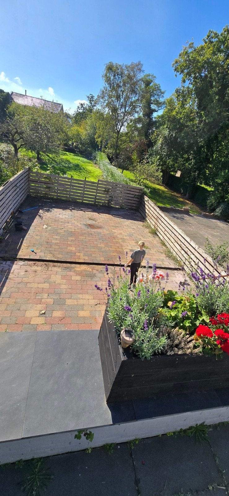 Gratis bestrating / klinkers – ca. 49 m² – zelf ophalen, Tuin en Terras, Ophalen, Gebruikt, Overige materialen