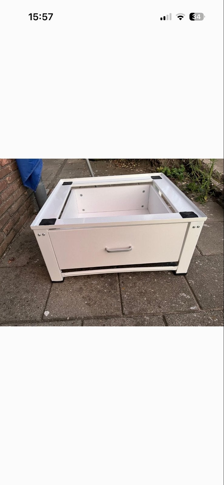 Wasmachine verhoger met lade - Sencys, Ophalen, Zo goed als nieuw