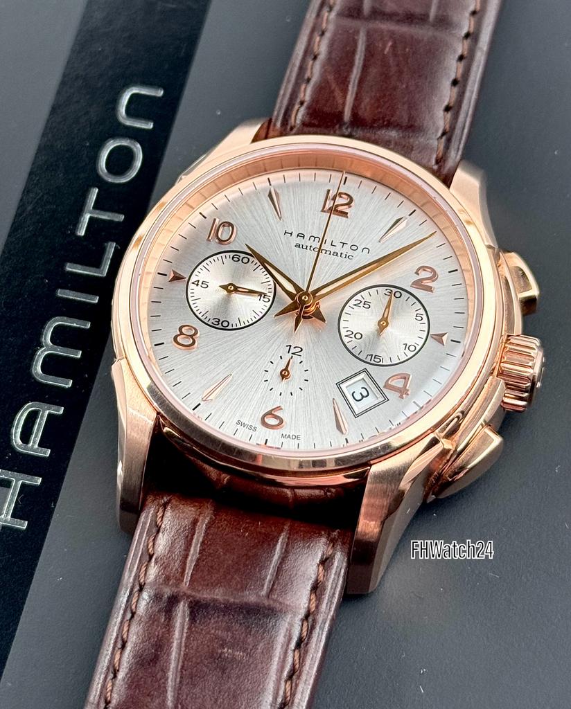 Hamilton Jazzmaster Automatic Chronograph H32646555., Sieraden, Tassen en Uiterlijk, Horloges | Heren, Overige merken, Hamilton