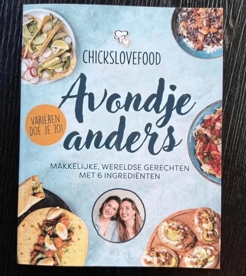 CHICKSLOVEFOOD - Avondje Anders KOOKBOEK NIEUW 2024, Boeken, Kookboeken, Zo goed als nieuw, Verzenden