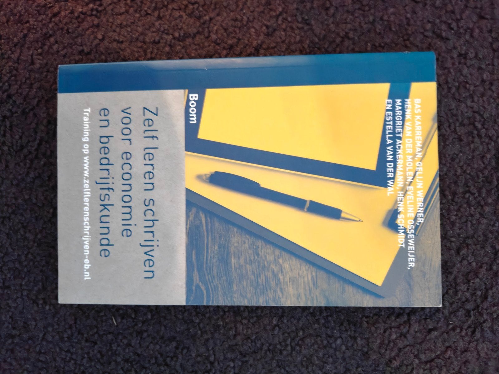 Zelf leren schrijven voor economie en bedrijfskunde, Ophalen of Verzenden, Gamma, Bas Karreman, Gellin Werner, Henk van der Molen