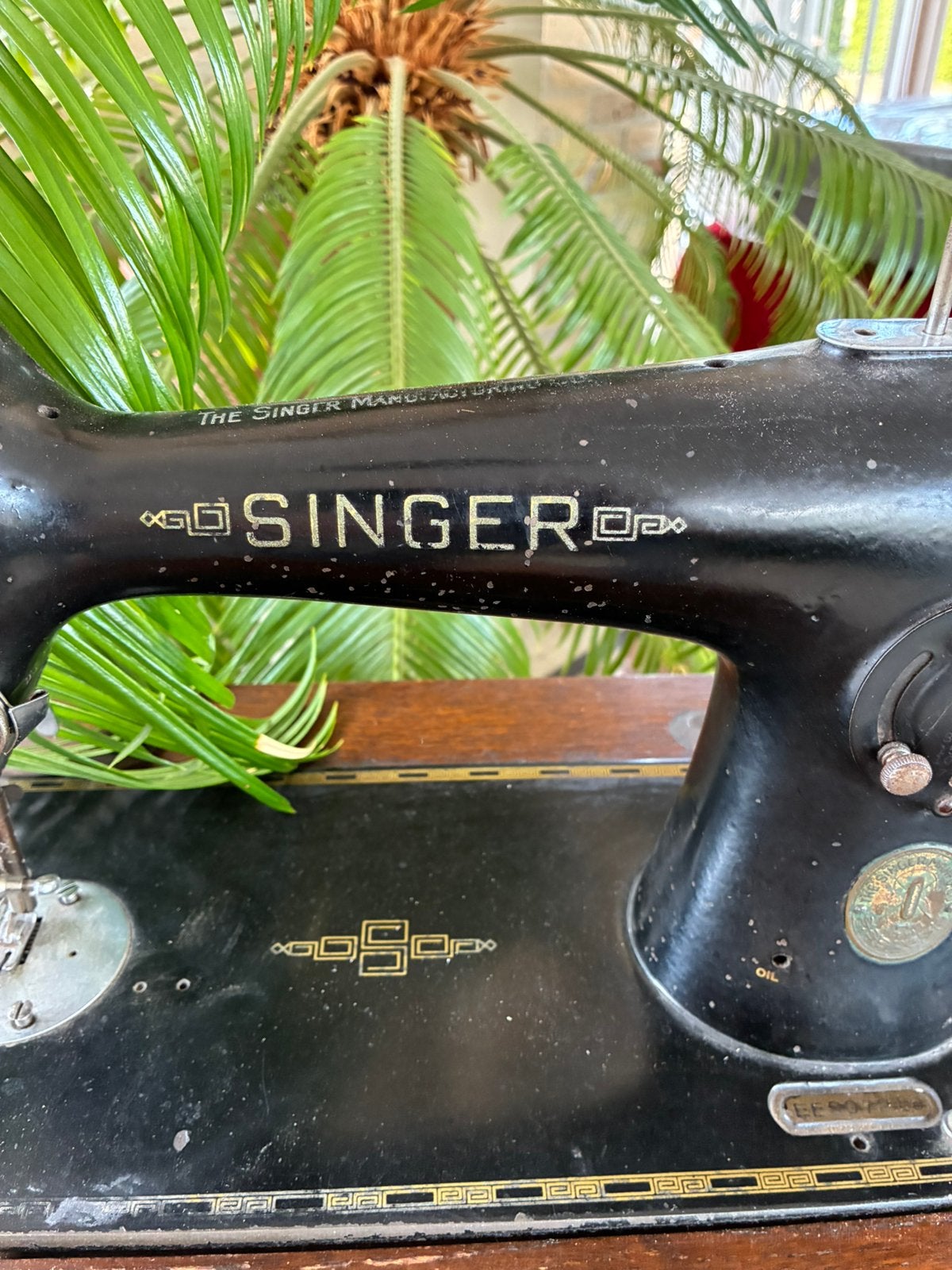 Antieke naai machine, Ophalen of Verzenden