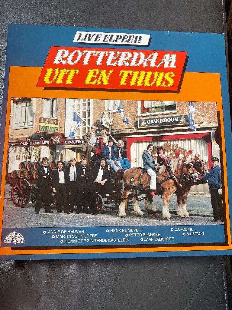 Rotterdam Uit En Thuis - Live Elpee!!, LP, Gebruikt, Overige genres, Ophalen of Verzenden