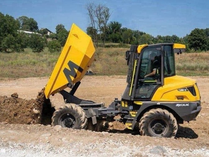 Lesu RC Mecalac dumper 6MDX 1/14, Ophalen of Verzenden, Nieuw, Schaal 1:14, Auto offroad