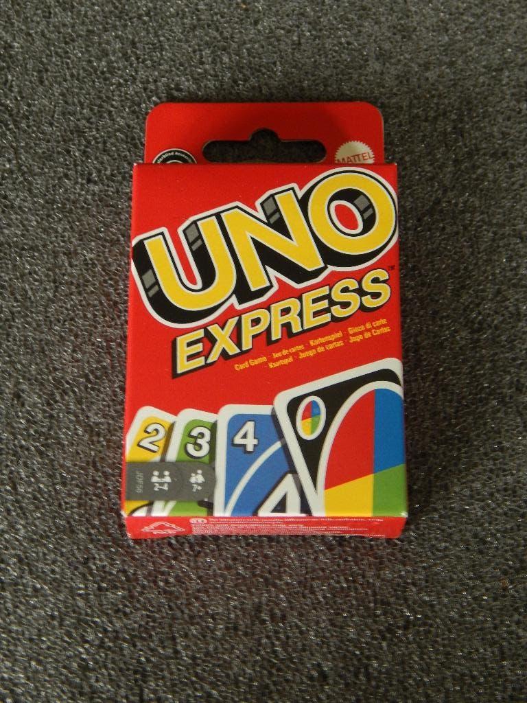 UNO Express , nieuw, Een of twee spelers, Ophalen of Verzenden, Nieuw, Mattel