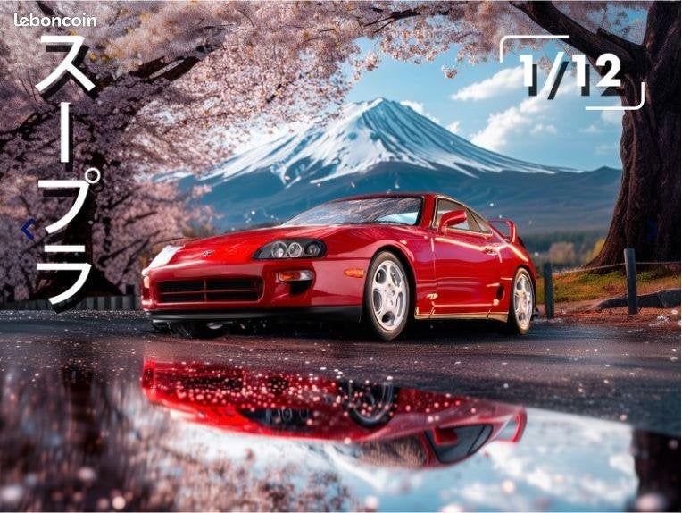 Toyota Supra MK4 1996 1:12 (nieuw), Verzenden, Nieuw, 1:9 t/m 1:12, Auto