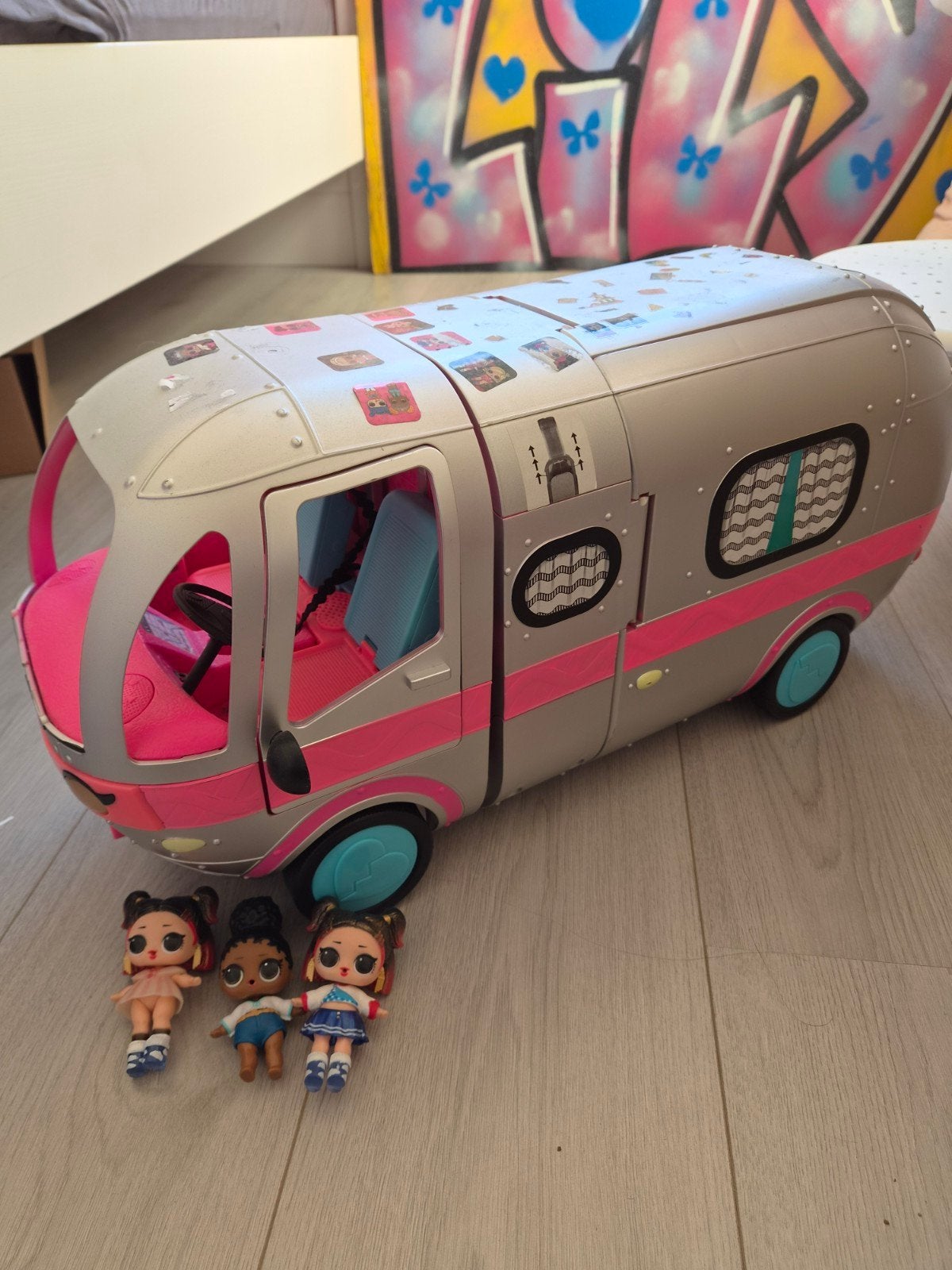 LOL Surprise Glamper met 3 LOL poppetjes, Ophalen, Gebruikt, Jongen of Meisje