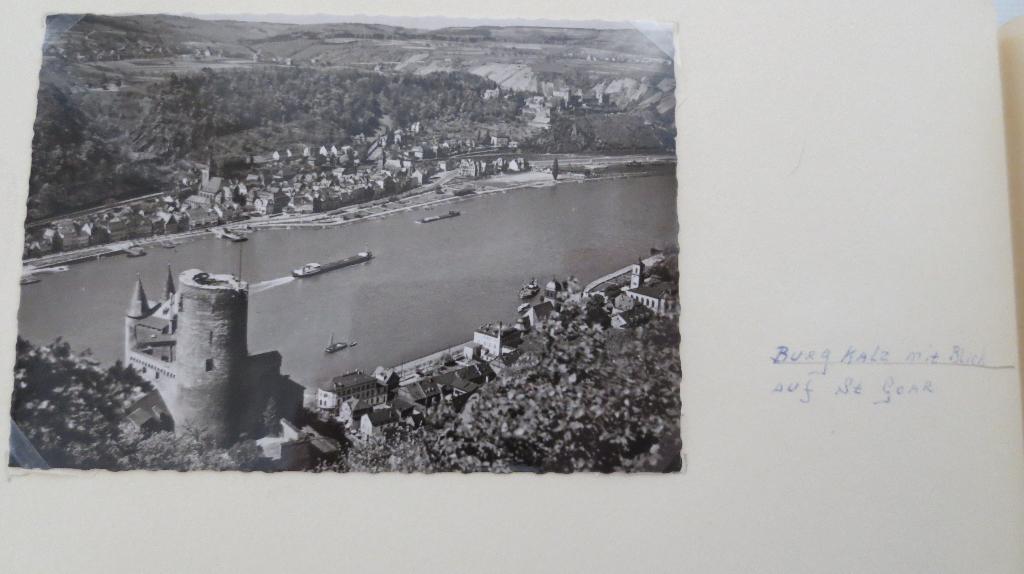 album bootreis op de Rhijn duitsland 1959, Ophalen of Verzenden, 1940 tot 1960, Ongelopen, Duitsland
