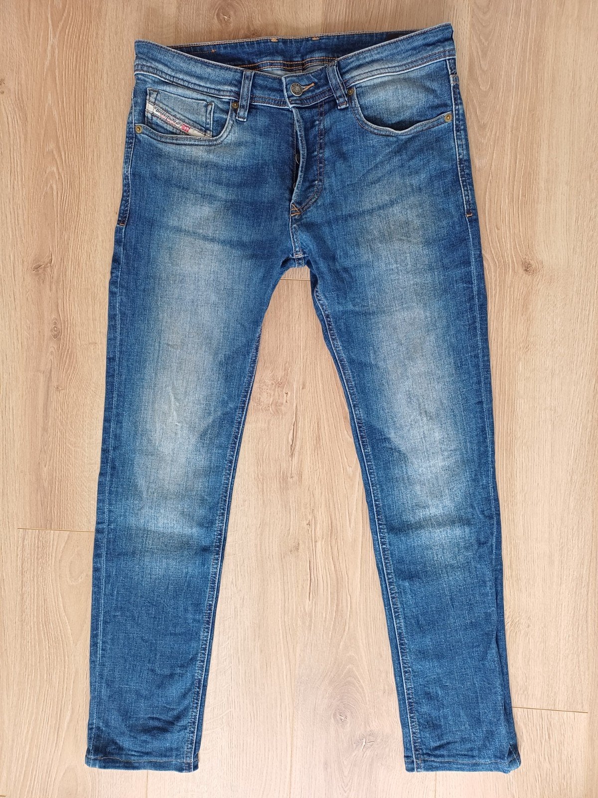 Diesel Sleenker Skinny Jeans W30/L32, Kleding | Heren, Spijkerbroeken en Jeans, Diesel, Blauw, W32 (confectie 46) of kleiner, Ophalen of Verzenden