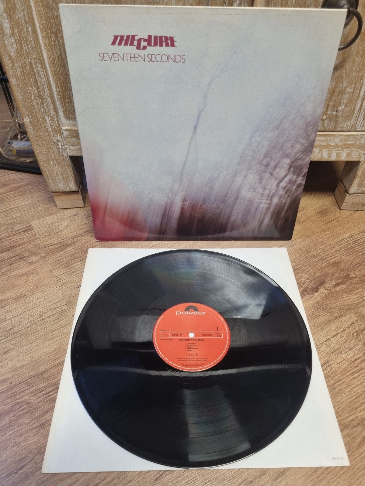 lp The Cure – Seventeen Seconds, Cd's en Dvd's, Vinyl | Rock, Ophalen of Verzenden, Gebruikt, Overige formaten, Poprock