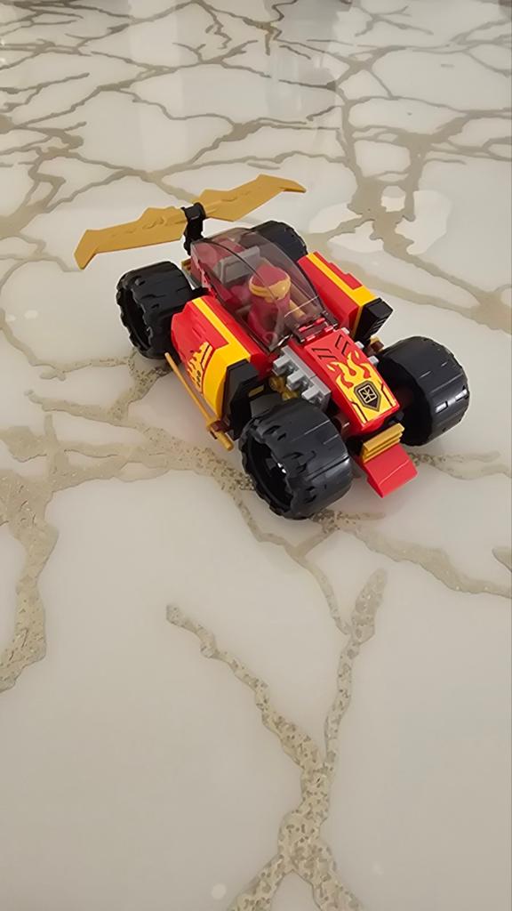 LEGO Ninjago 71780 Kai's Race Car EVO, Ophalen of Verzenden, Zo goed als nieuw