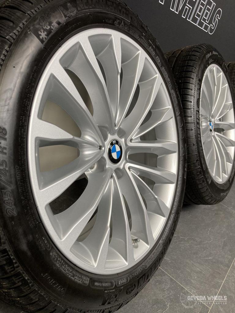 18” originele BMW 5 serie G30 G31 velgen winterbanden 5x112, Auto-onderdelen, Banden en Velgen, 18 inch, -, -, Banden en Velgen