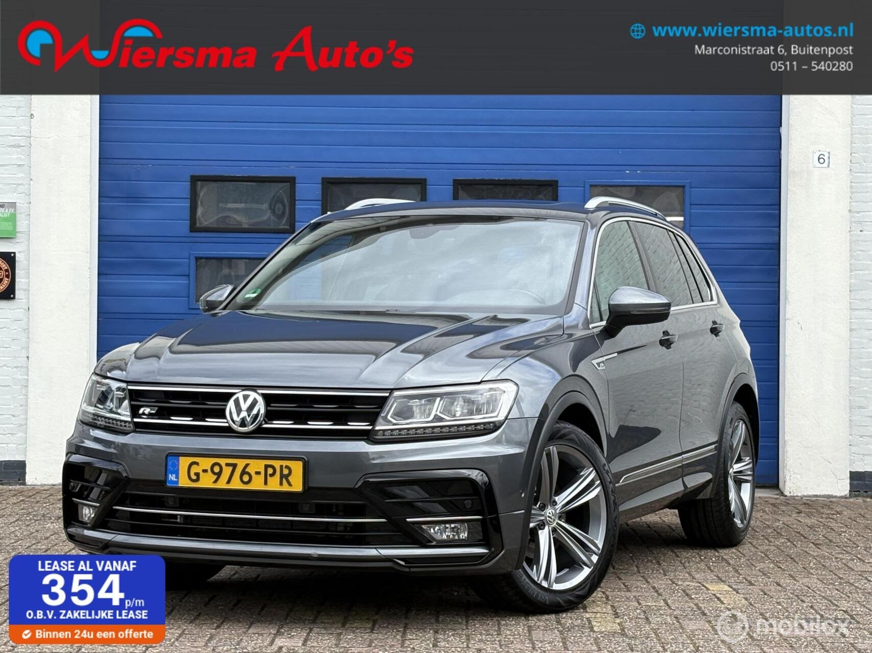 Volkswagen Tiguan 1.5 TSI ACT Highline Business R|Trekhaak|A, 15 km/l, Euro 6, 150 pk, Origineel Nederlands