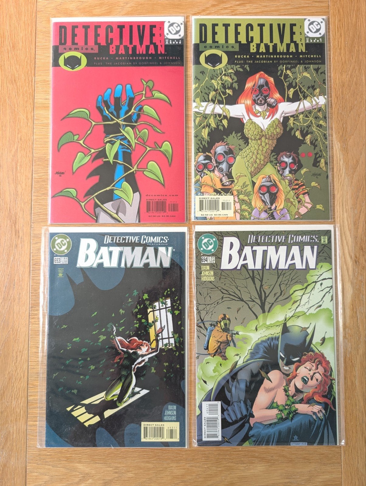 Vier comics met Poison Ivy op de cover., Boeken, Strips | Comics, Meerdere comics, Ophalen of Verzenden, Amerika