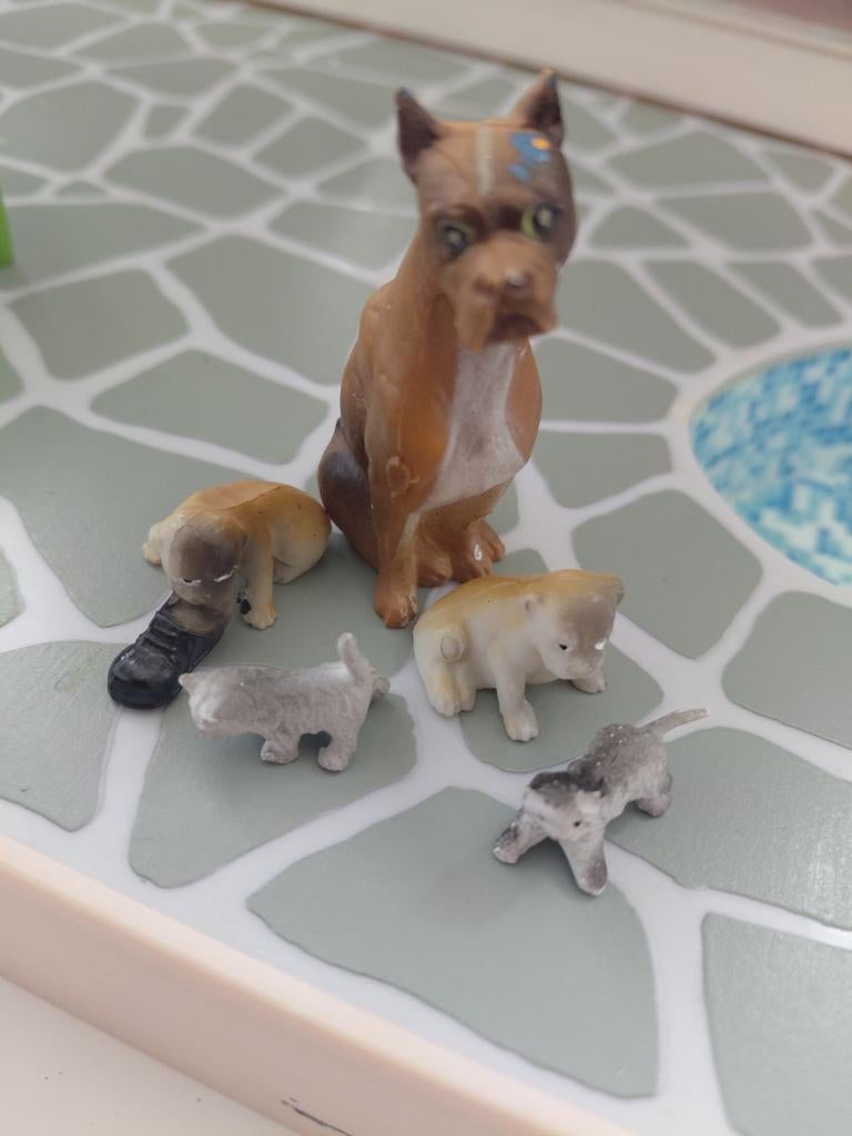 Lundby Poppenhuis Huisdieren Set - Honden en Katten, Ophalen of Verzenden, Gebruikt, Toebehoren