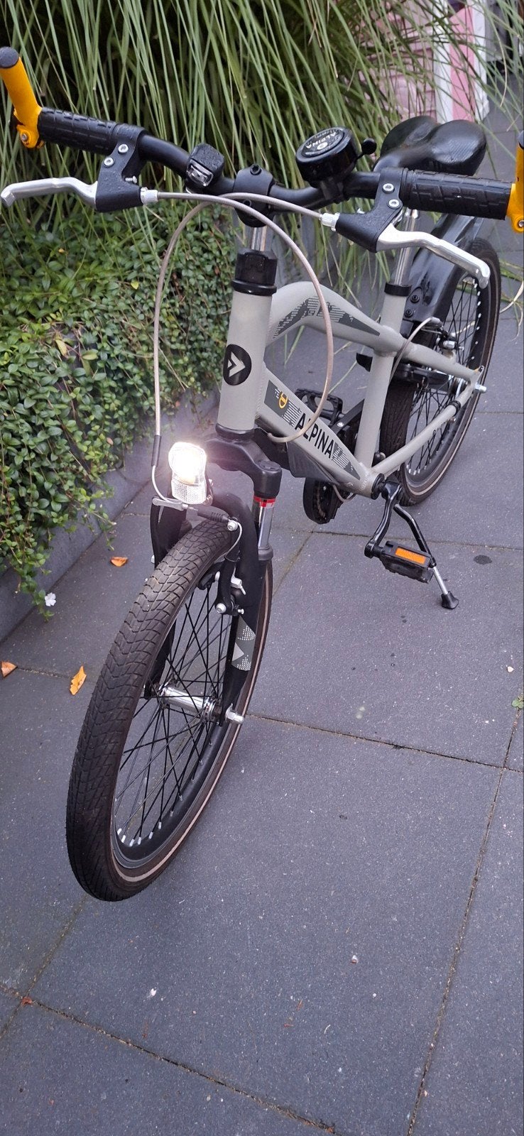 Alpina Trial kinderfiets 22 inch - INCL FACTUUR, Ophalen, Alpina, Zo goed als nieuw, Terugtraprem