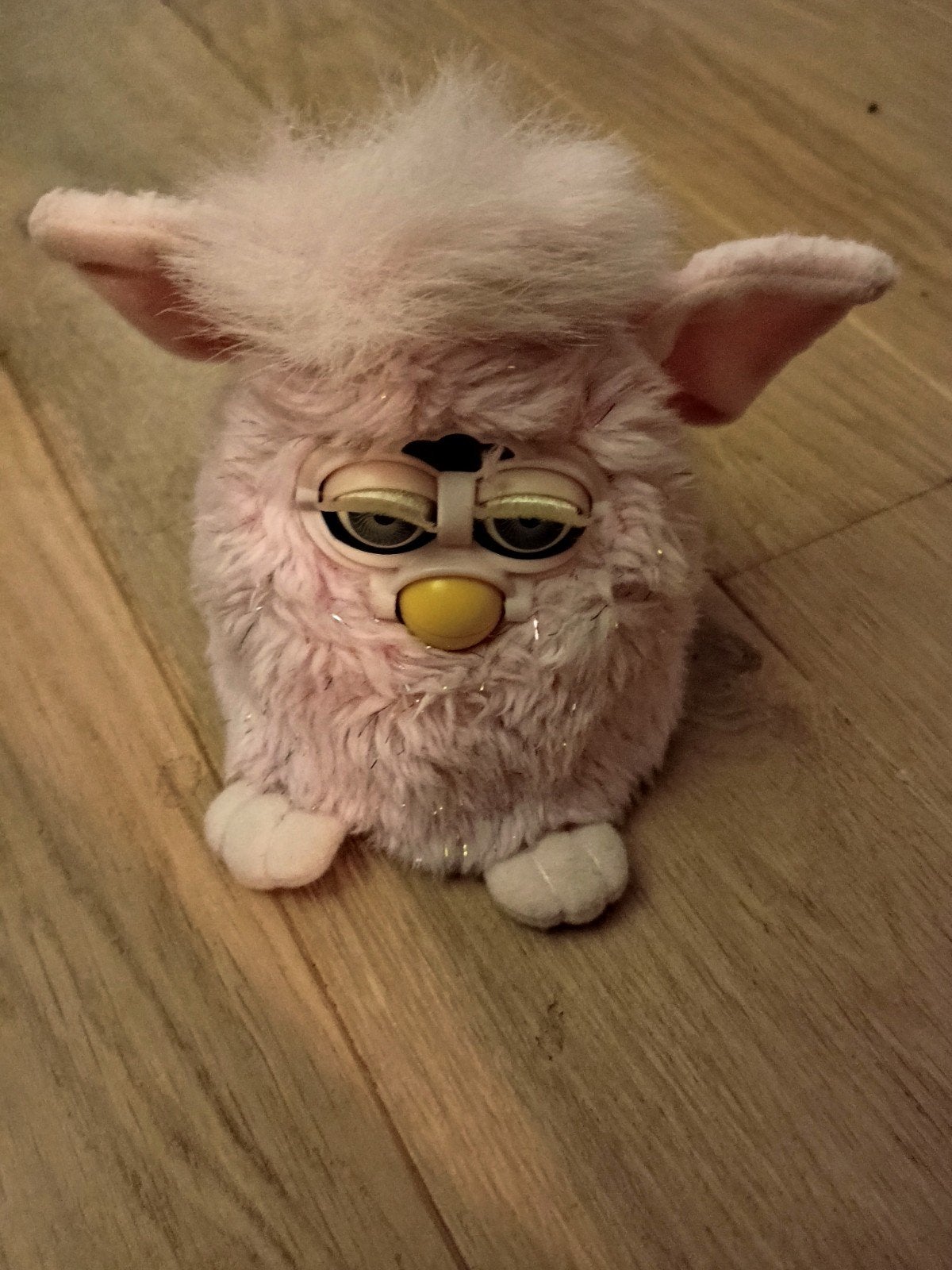 Vintage Furby baby Crystal, Ophalen of Verzenden, Zo goed als nieuw, Jongen of Meisje