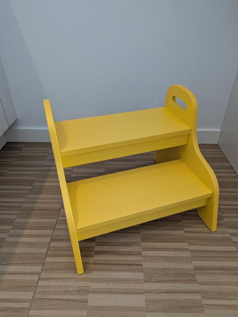 TROGEN Trapje/kruk voor kind, geel, 40x38x33 cm, Ophalen, Nieuw, Overige typen
