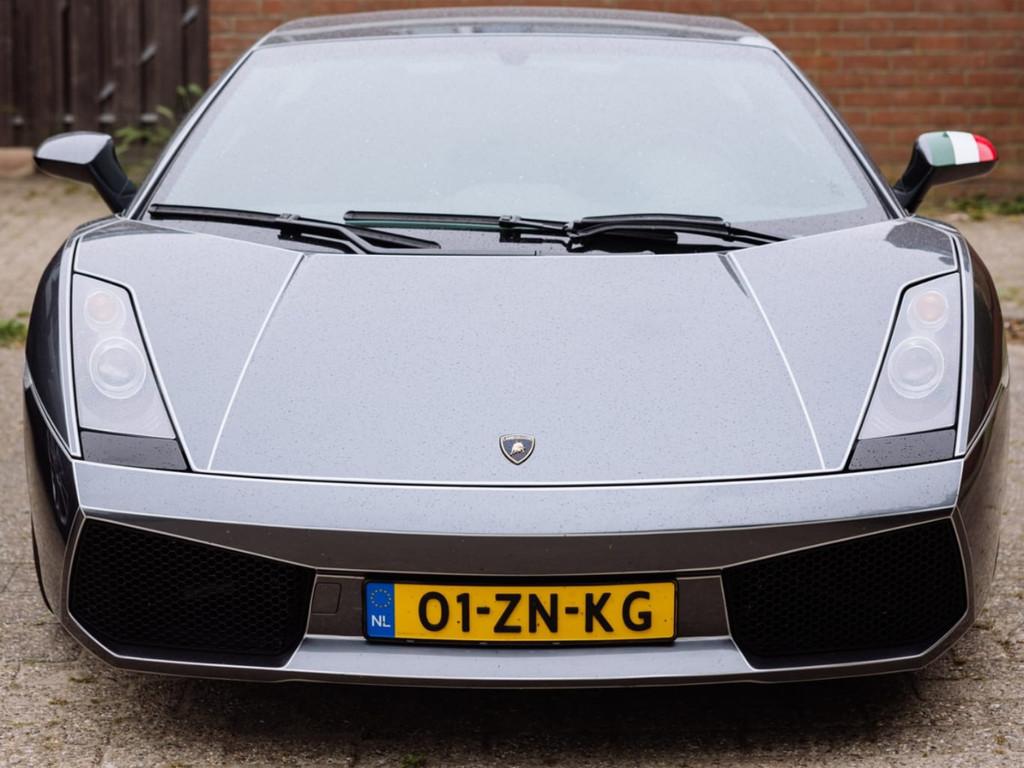 Lamborghini Gallardo 5.0 V10 (2006) 500PK | E-Gear | Leder |, Auto's, Lamborghini, Stoelverwarming, Gebruikt, Zwart, 501 pk