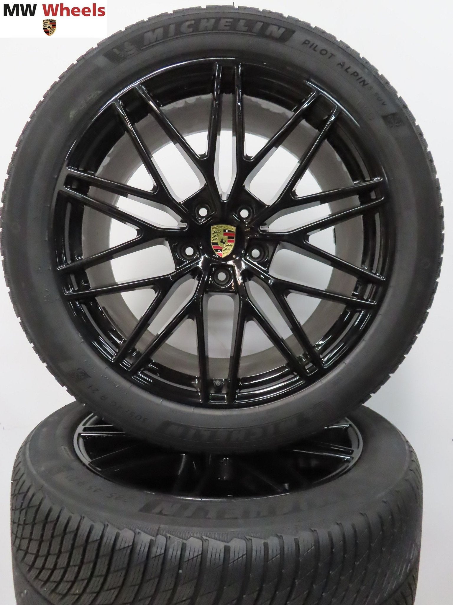 Porsche 21 inch velgen Cayenne 9Y coupe 2025 winterbanden, Gebruikt, -, 285 mm, -