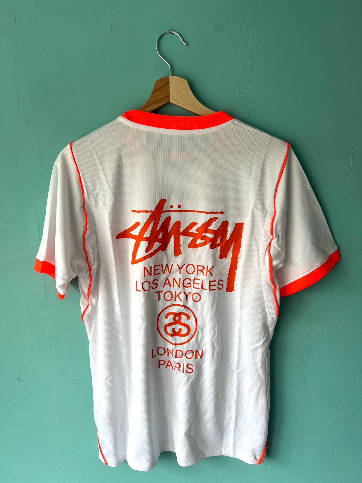 Nederlands elftal uitshirt WK 2026 Stüssy  Maat S, Wit, Nieuw, Ophalen of Verzenden, Nike
