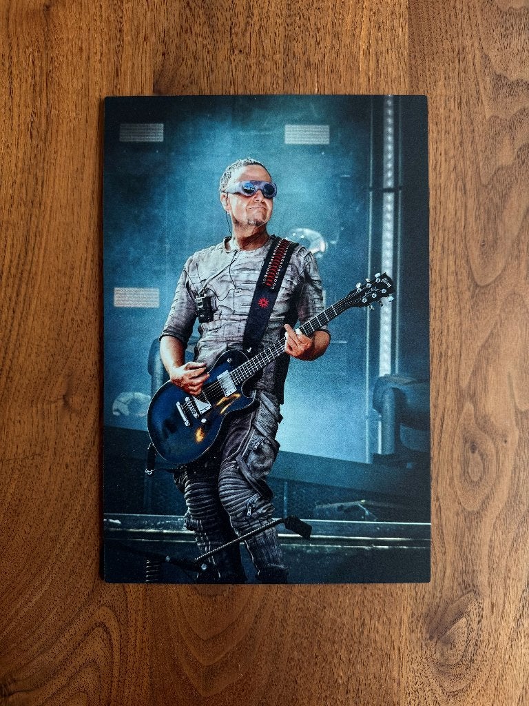 Rammstein live concert foto Groningen 2023 Paul Landers, Ophalen of Verzenden, Zo goed als nieuw, Foto of Kaart