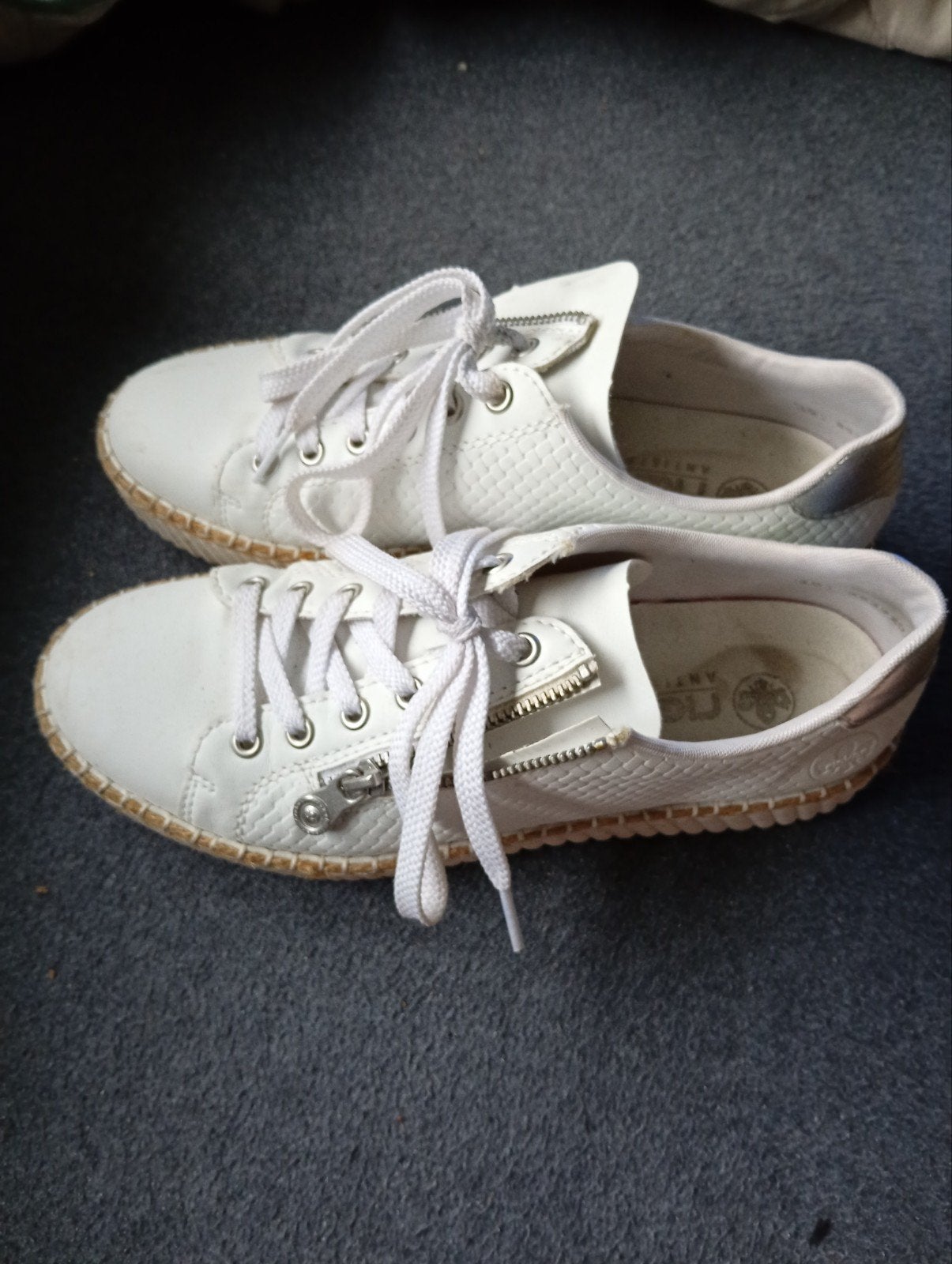 rieker schoenen, Wit, Ophalen of Verzenden, Rieker, Sneakers of Gympen