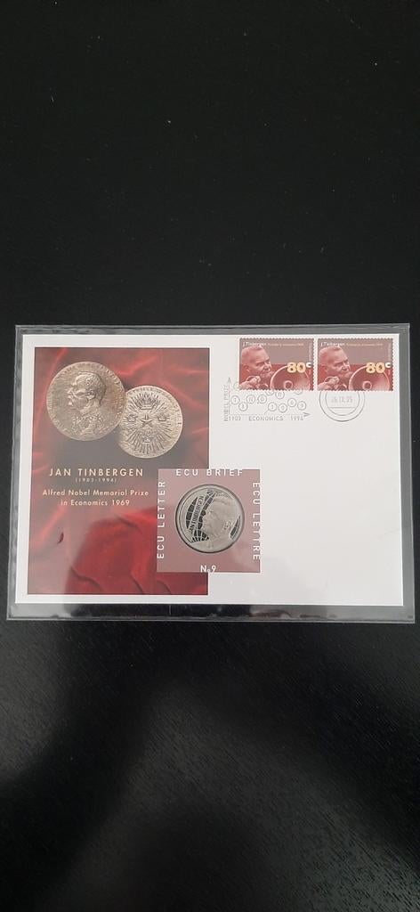 Ecu brief Nobelprijs, Postzegels en Munten, Ophalen of Verzenden, Buitenland, Bankbiljetten