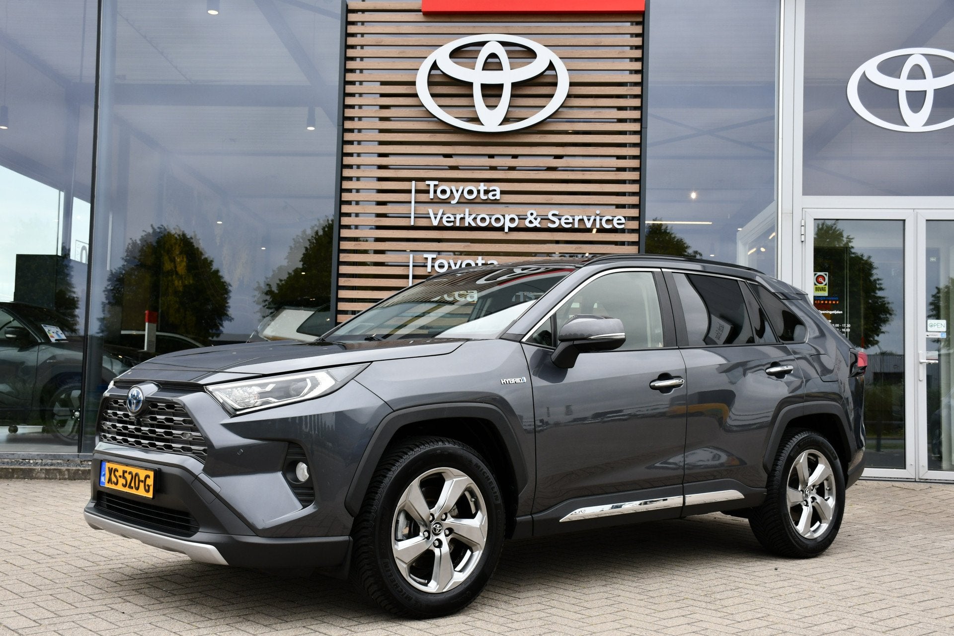 Toyota RAV4 2.5 Hybrid Executive Automaat 218pk | Dodehoekde, Auto's, Toyota, Gebruikt, 4 cilinders, Overige brandstoffen, Bedrijf