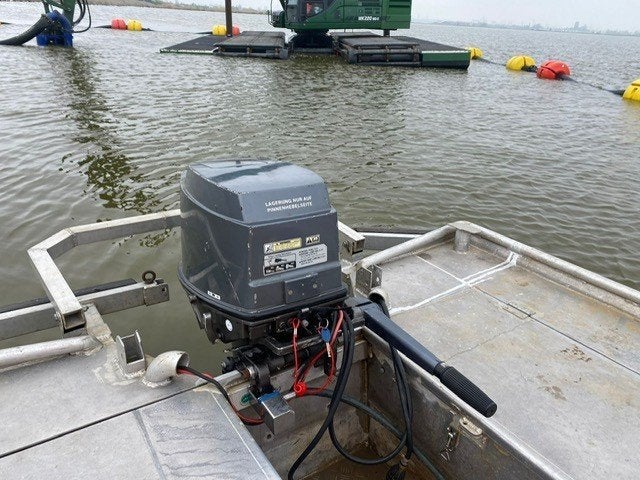 Yanmar D27 buitenboordmotoren, Ophalen, 10 tot 30 pk, Diesel, Zo goed als nieuw