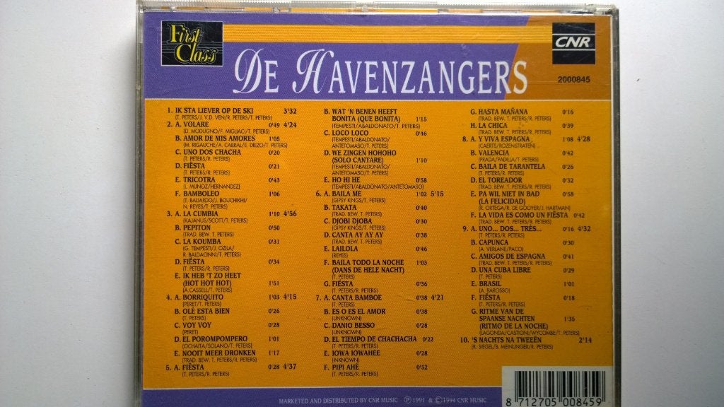 De Havenzangers - De Havenzangers, Ophalen of Verzenden, Zo goed als nieuw, Feestmuziek, Album