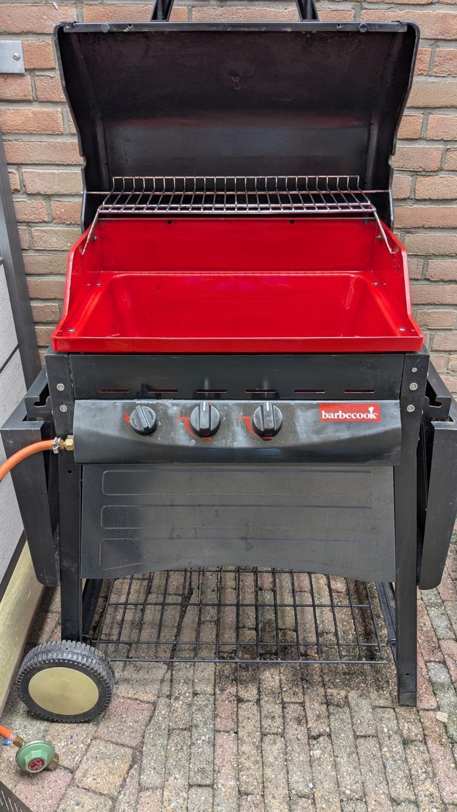 Gasbarbecue, Ophalen, Gebruikt