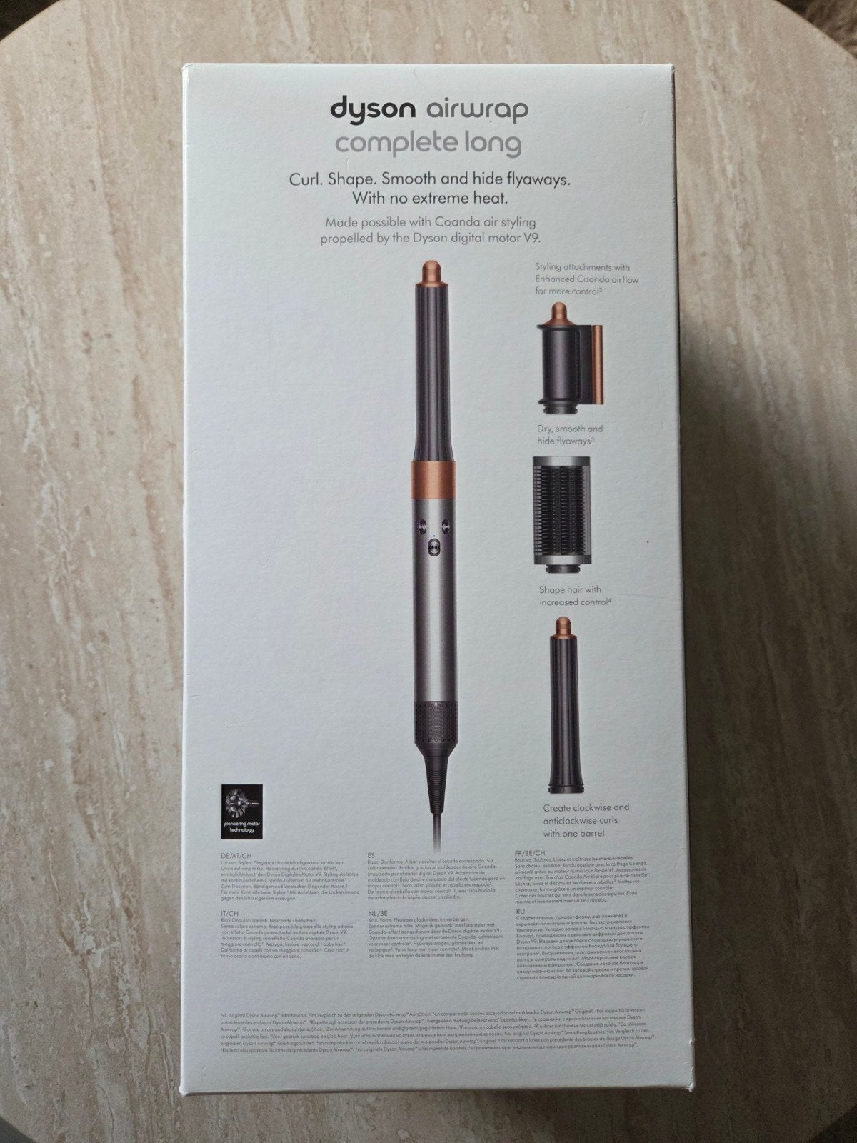 Dyson Airwrap Complete Long (nieuw), Ophalen of Verzenden, Nieuw, Föhn of Haardroger
