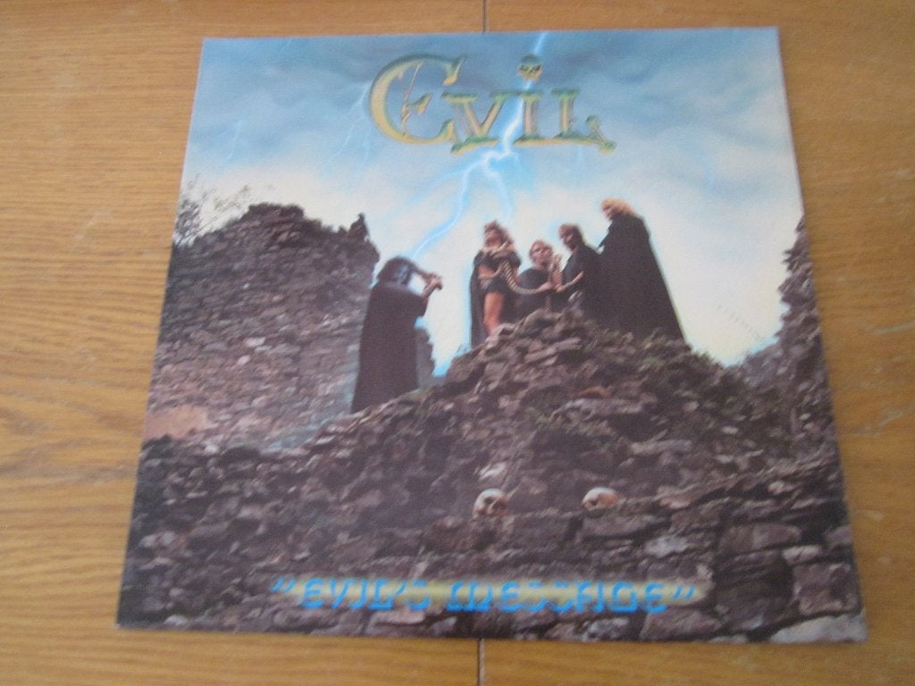 Evil - Evil's Message 1984 Rave-On Records RMLP-010 NL LP, LP, Heavy metal, Ophalen of Verzenden, 12 inch