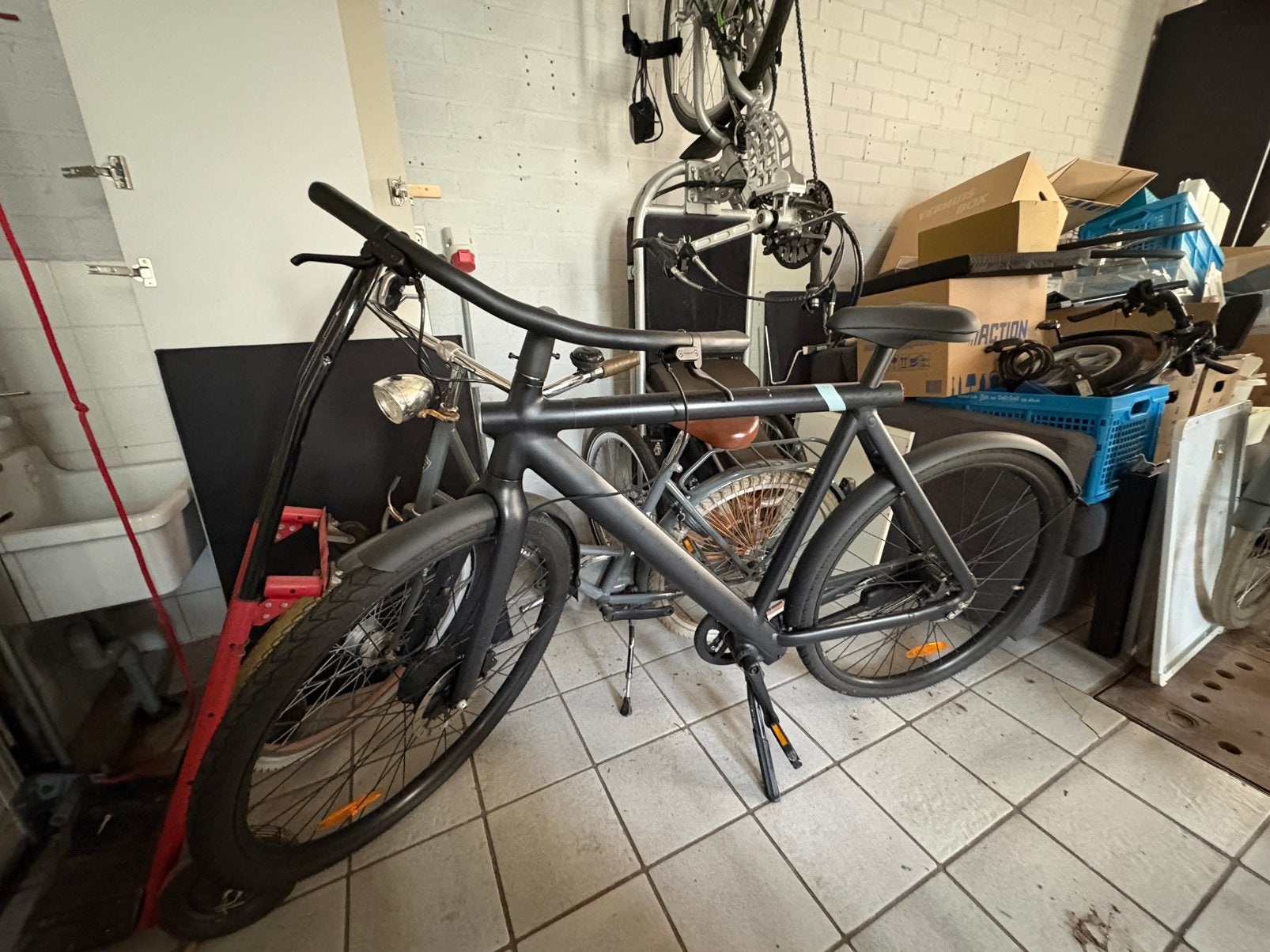 vanmoof S3 defect met oplader, Minder dan 10 versnellingen, Gebruikt, 57 tot 61 cm, Ophalen