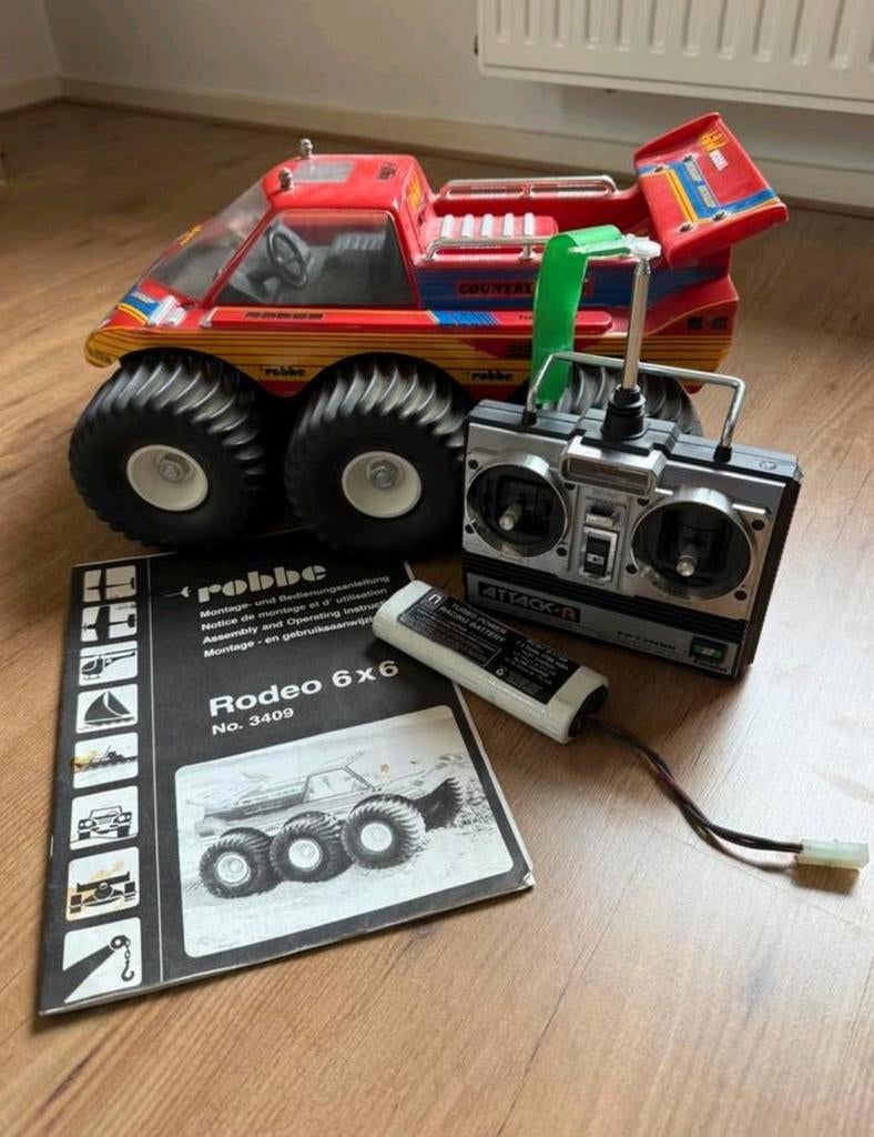 Robbe Rodeo 6x6 Amfibievoertuig - Zeer Goede Staat, Ophalen of Verzenden
