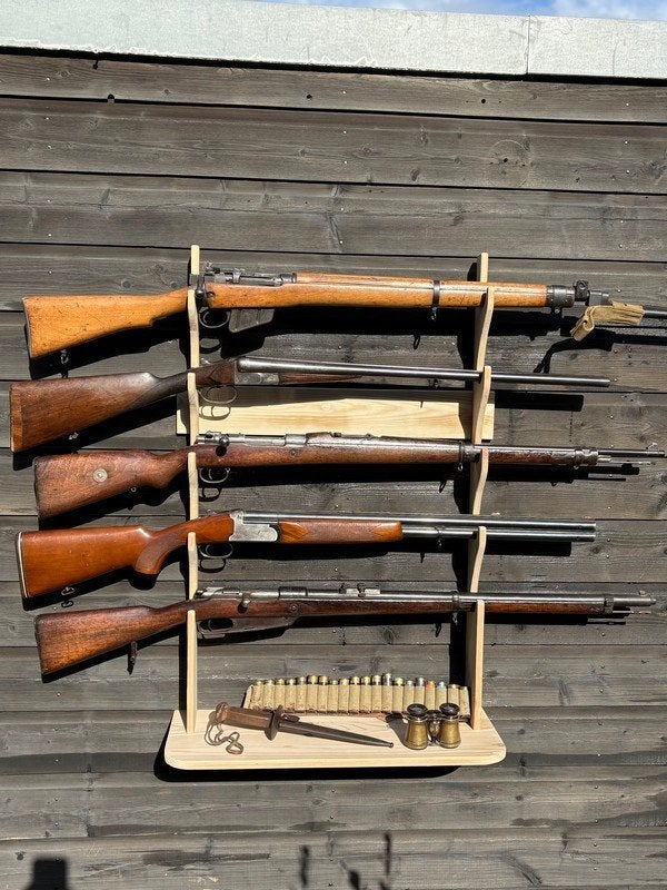 Wand rek TBV Geweer, Zwartkruit, Airsoft, Jacht, schietsport, Ophalen of Verzenden, Overige soorten, Nederland, Kunstobject