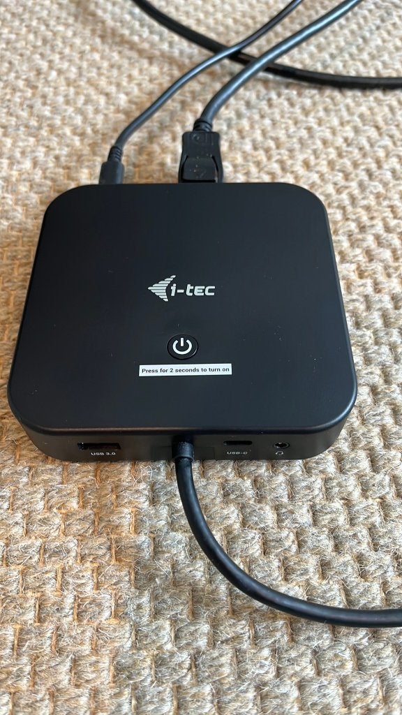 Te Koop I-tec 100w USBC dock voor thuiswerkplek, Computers en Software, Dockingstations, Laptop, Ophalen of Verzenden, Zo goed als nieuw