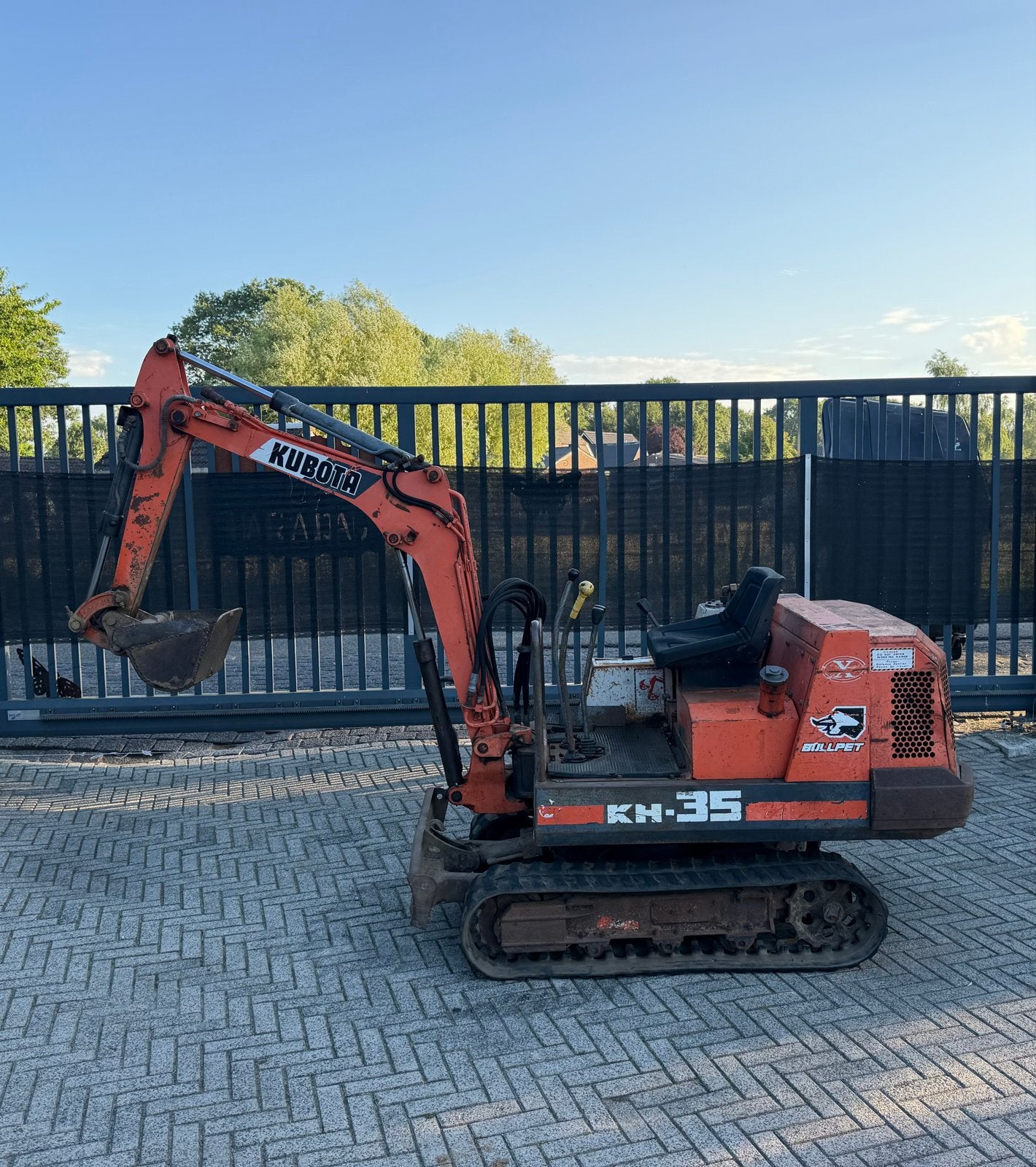 Kubota KH-35 Minikraan - Compact en Krachtig, Ophalen of Verzenden
