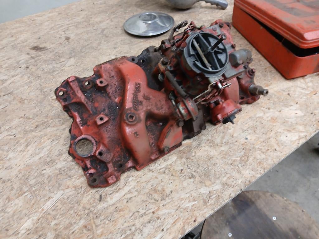 GM Manifold Inlaat 8 Cilinder Speedboot, Gebruikt, Chevrolet, Ophalen of Verzenden, Speedboot