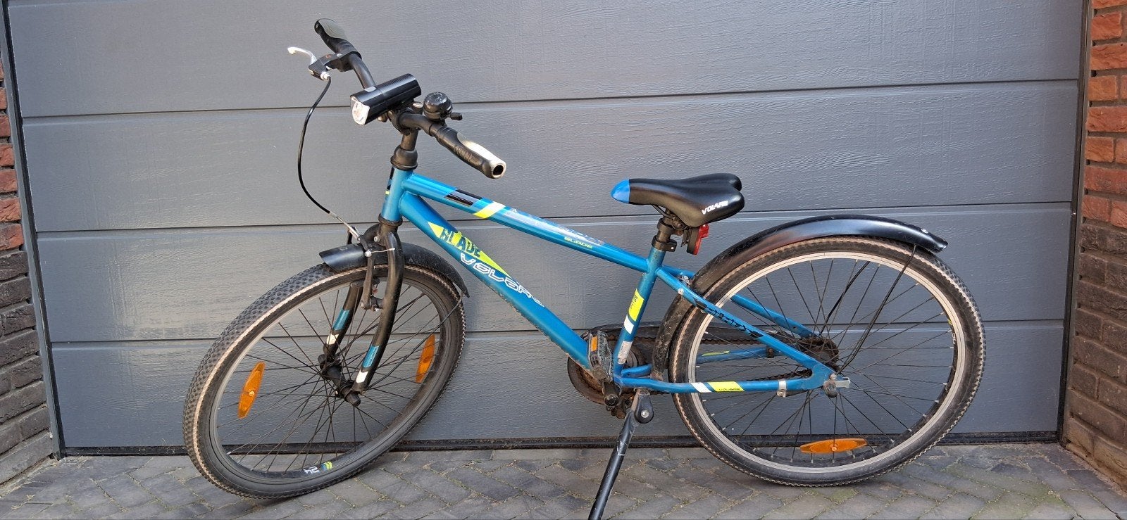 Volare Blade 24 inch Mountainbike - Blauw/Geel, Gebruikt, Geen vering, Ophalen, Overige merken